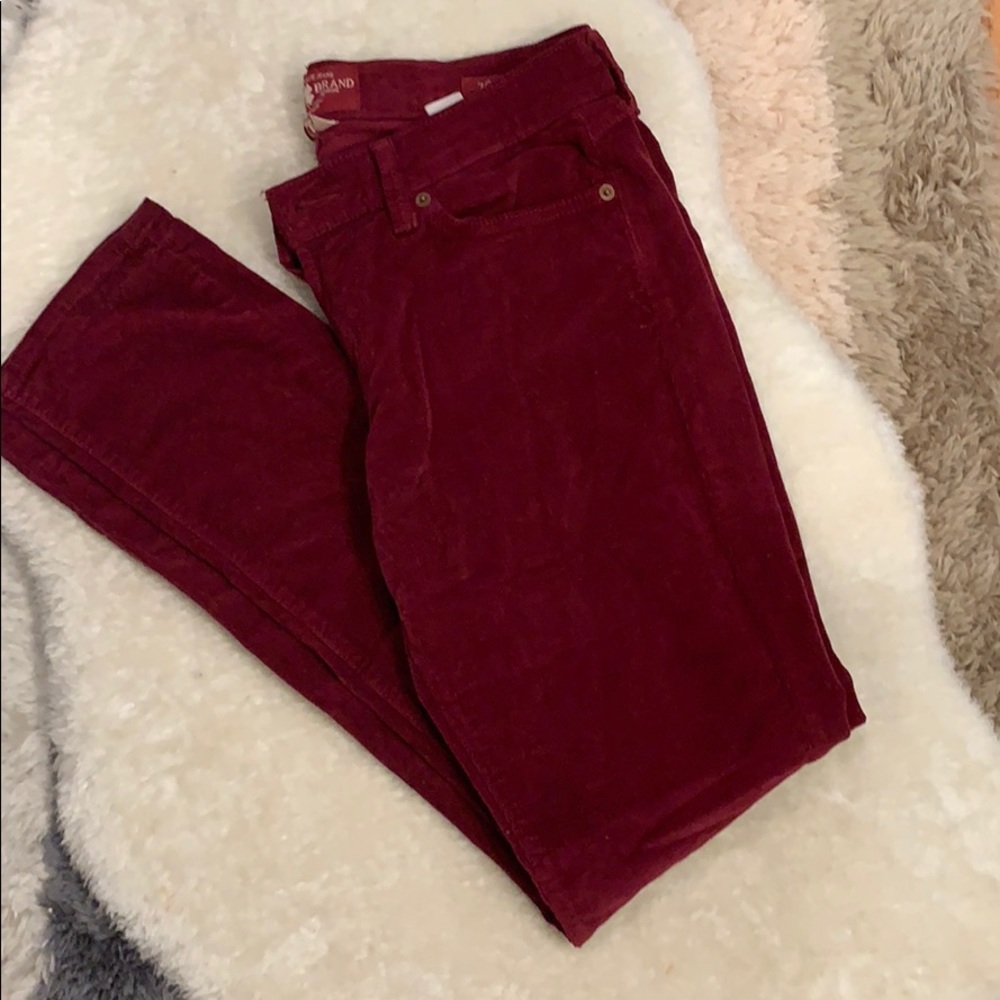 Corduroy skinny jeans